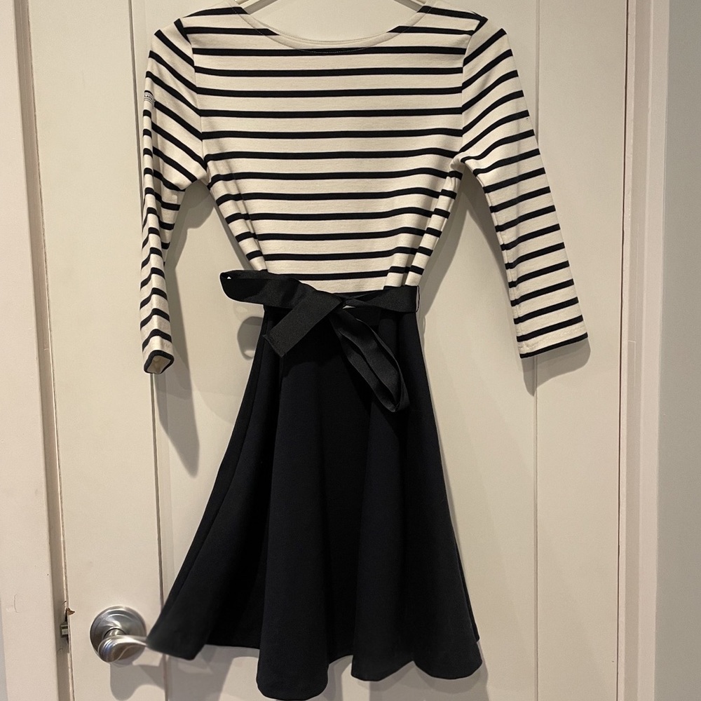 POLO Ralph Lauren - cute striped dress with fabric for a bow to add shape.